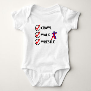 Camiseta Wrestle da caminhada do rastejamento