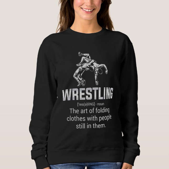 Camiseta Wrestling Definition   Wrestling Wrestler Wrestle  (Frente)