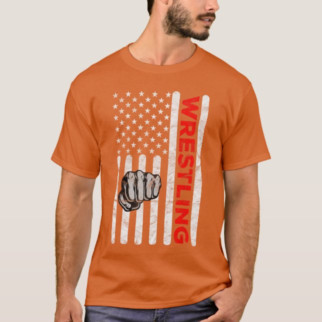 Camiseta Wrestling Gifts Boys Girlsraining Sportseam Coolee (Frente)