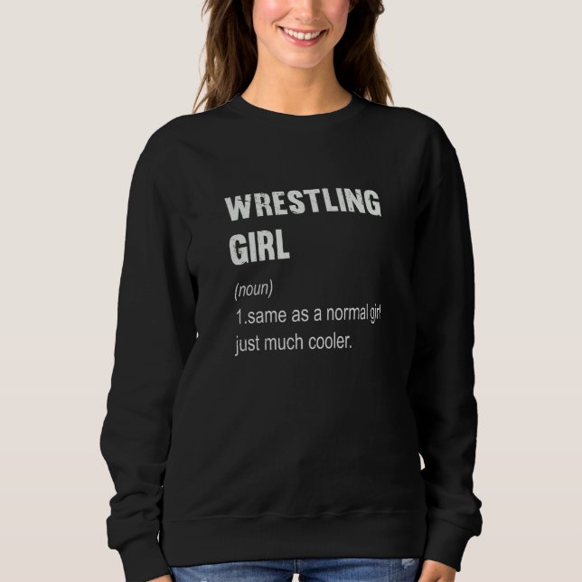 Camiseta Wrestling Girl Definition Wrestling  Women (Frente)