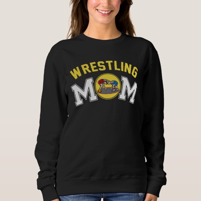 Camiseta Wrestling Mom  Wrestling Player For Mother s Day (Frente)