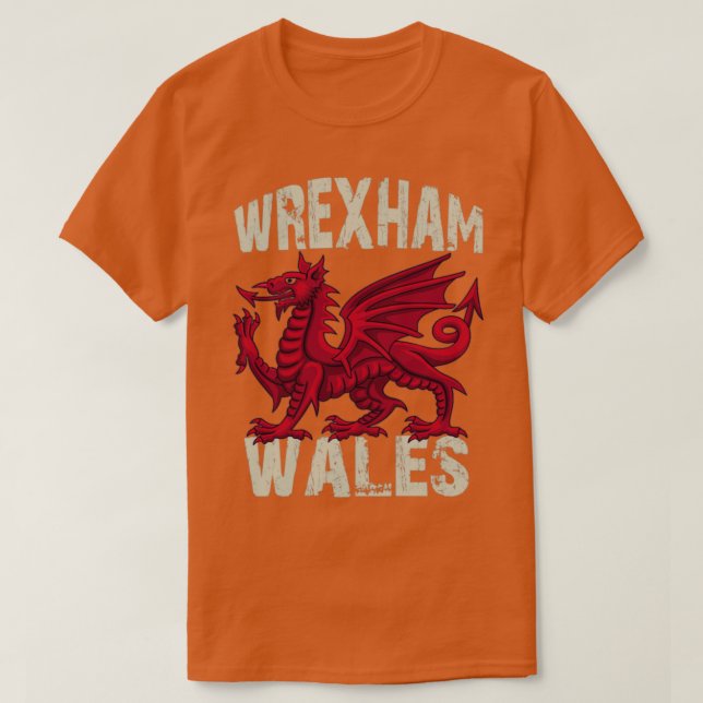 Camiseta Wrexham (Frente do Design)