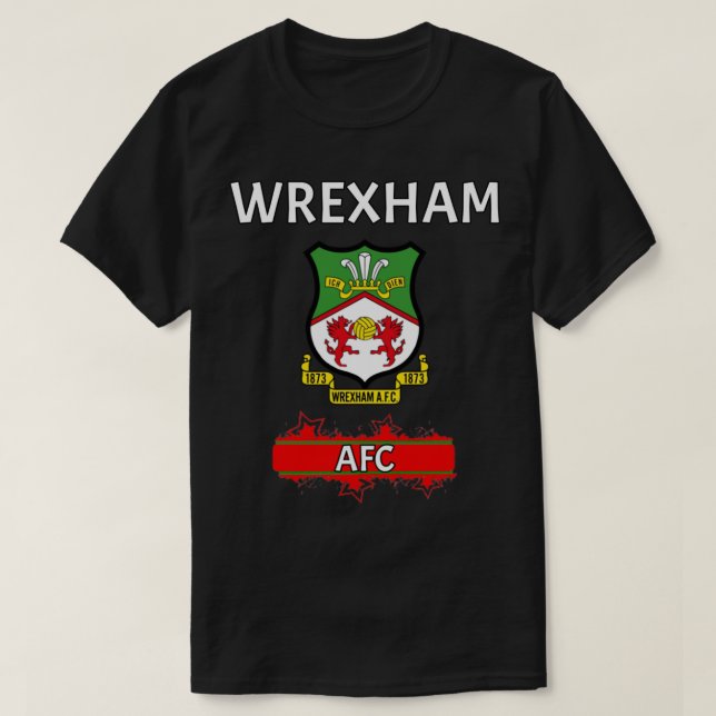 Camiseta WREXHAM AFC Long (Frente do Design)