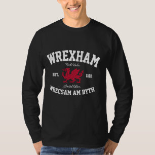 Camiseta Wrexham Wrecsam Am Byth Welsh Dragon Cymru Wales