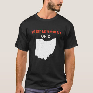 Camiseta Wright Patterson AFB e Richwood Ohio Estado A