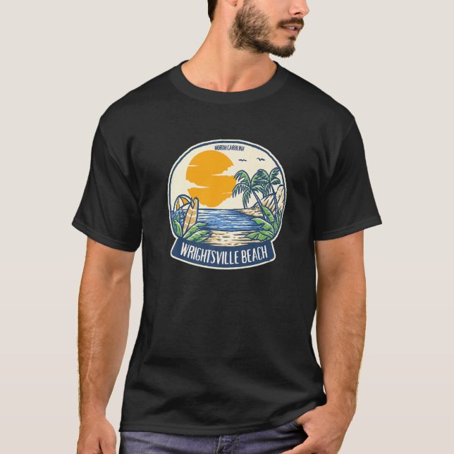Camiseta Wrightsville Beach North Carolina   (Frente)