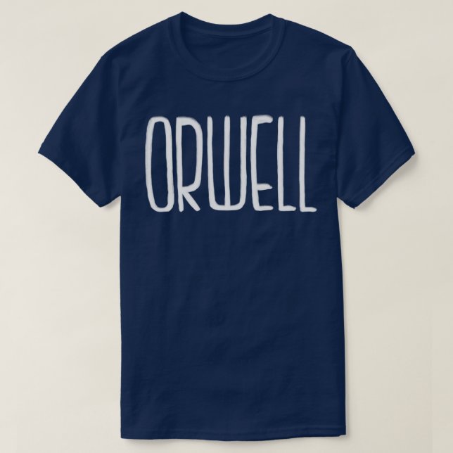 Camiseta Writer Orwell (Frente do Design)