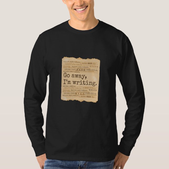 Camiseta Writers Quotes Writing (Frente)