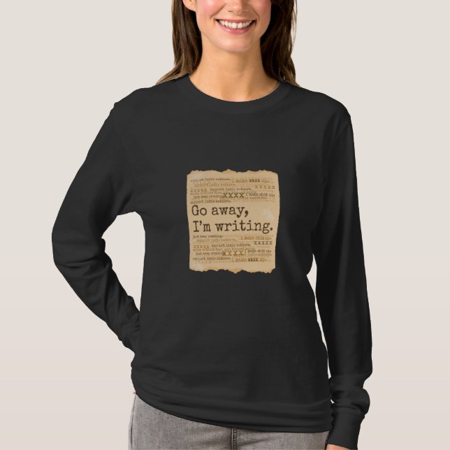 Camiseta Writers Quotes Writing (Frente)