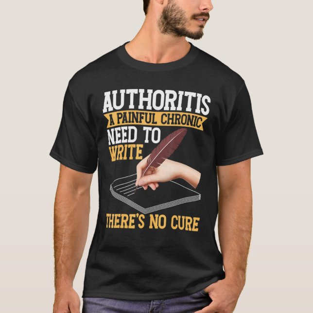 Camiseta Writing For Authors And Writers 1 (Frente)