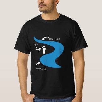 Camiseta Wrong side of the river