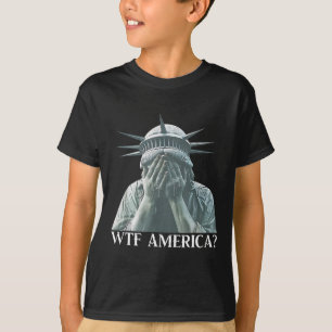 Camiseta Wtf América 8647 Resiste A Trump Política E Democr