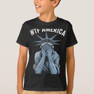 Camiseta Wtf America Usa Political And Democracy 