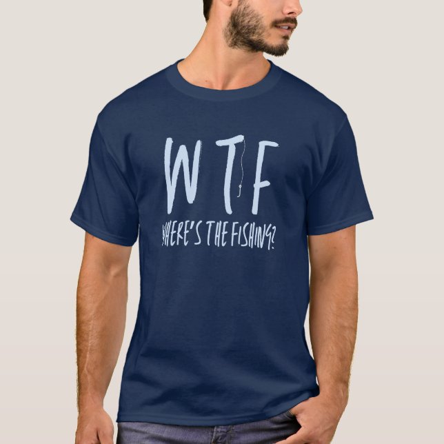 Camiseta WTF Onde está a aposentadoria Legal Engraçada (Frente)