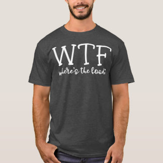 Camiseta WTF Onde Está A Comida