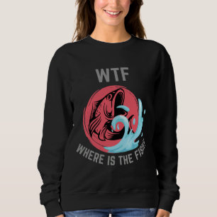 Camiseta Wtf Onde Está O Peixe