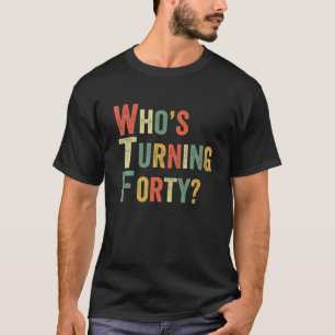 Camiseta WTF que está transformando a festa de aniversári