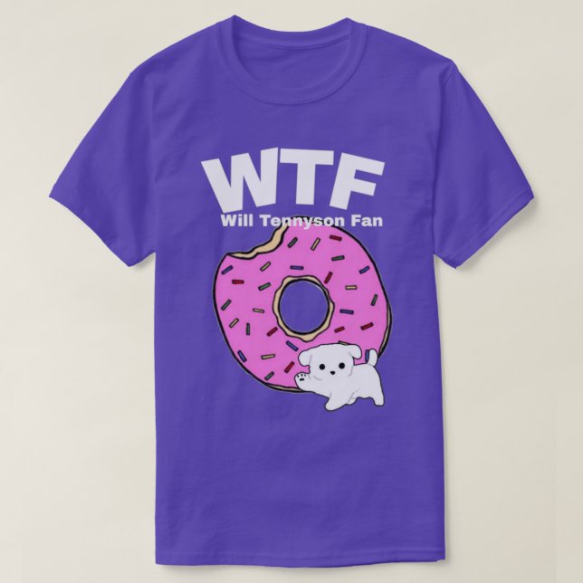 Camiseta WTF Will Tennyson Fan  (Frente do Design)