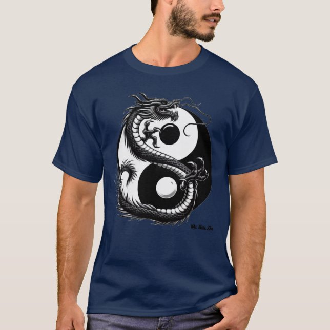 Camiseta Wu Trin Do Casual T Shirt (Frente)