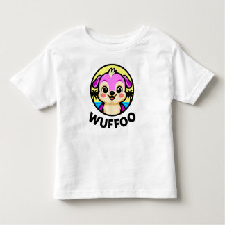 Camiseta Wuffoo Adventures Cute Kawaii Puppy animation logo