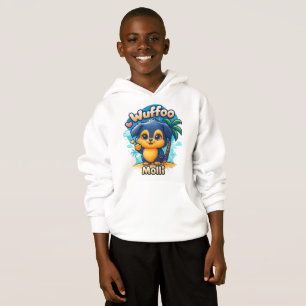 Camiseta Wuffoo Molli Cachorrinho Fofo Kawaii Ilha Tropical