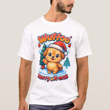 Wuffoo Roony Merry Natal Kawaii 3D Feriado