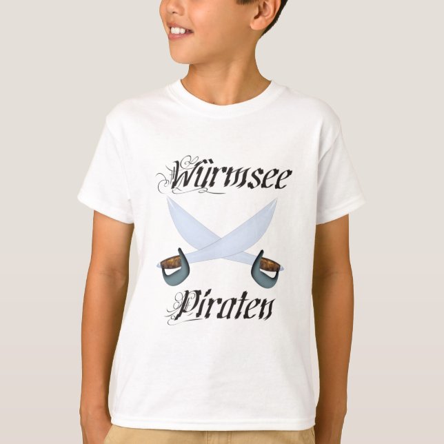 Camiseta Würmsee pirata (Frente)