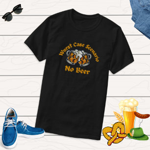 Camiseta Wurst Case Scenario para Amantes de Cerve