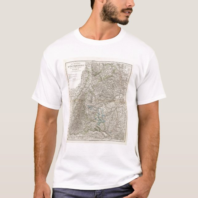Camiseta Wurtemberg, Baden (Frente)