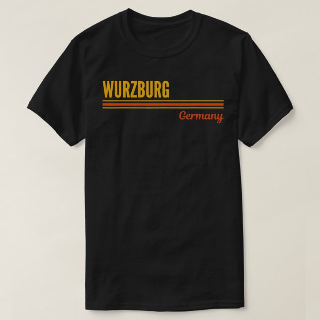 Camiseta Wurzburg Alemanha  (Frente do Design)