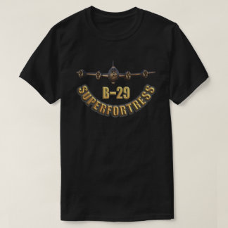 Camiseta Ww2 American Warplane B- 29 Superfortaleza Plane S