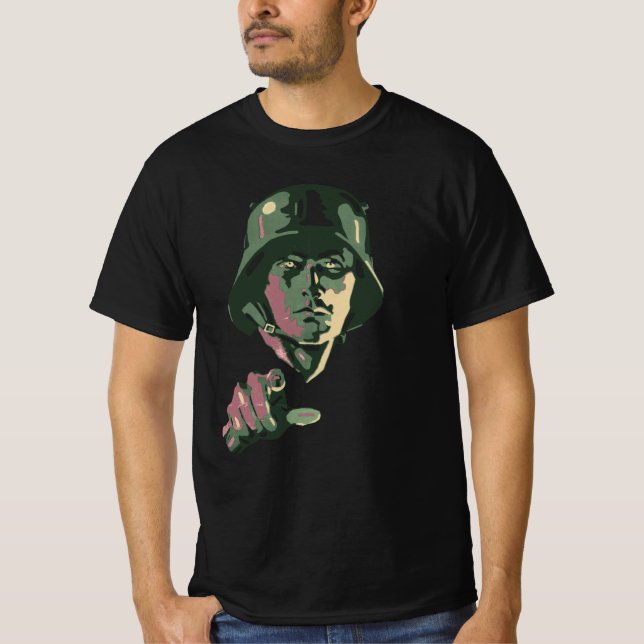 Camiseta WW2 German Soldier (Frente)