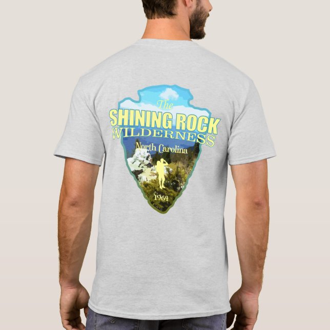 Camiseta WW Shining Rock (ponta de seta) (Verso)