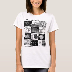 Camiseta WWB Research Associates feminina