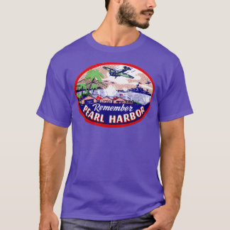 Camiseta WWII Lembrar Pearl Harbor 1
