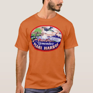 Camiseta WWII Lembrar Pearl Harbor 2