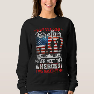Camiseta Wwii Veteran Brother A Maioria Das Pessoas Nunca E
