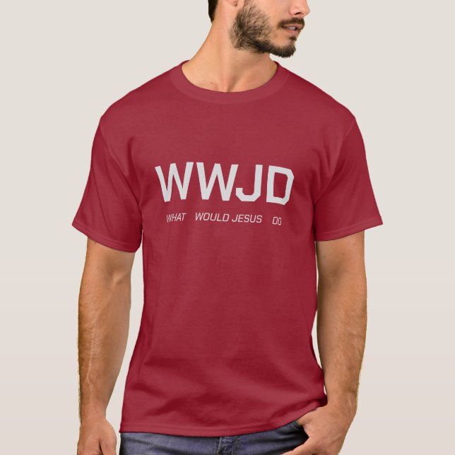 Camiseta WWJD (Frente)