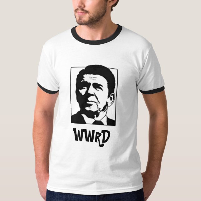 Camiseta WWRD - Que Regan faria? (Frente)