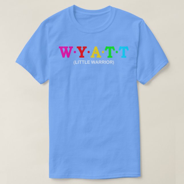 Camiseta Wyatt Little Warrior (Frente do Design)