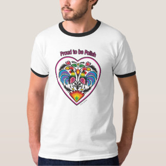 Camiseta Wycinanki polonês