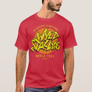 Camiseta Wyld Stallyns World Tour 1989 vintage