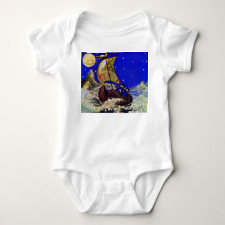 Camiseta Wynken Blynken e rima de berçário do assentimento