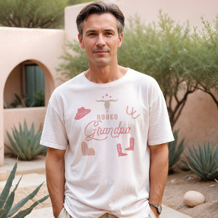 Camiseta WYNONA Blush Pink Cowgirl Rodeo Avô