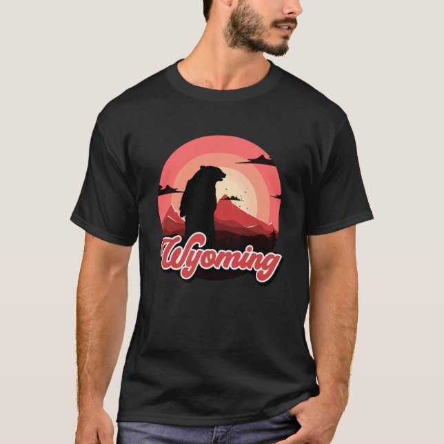 Camiseta Wyoming Bears Fazendo Voltas Para Férias (Frente)