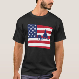 Camiseta Wyoming Cortando Cavalo Usa