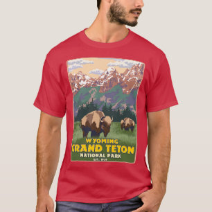 Camiseta Wyoming Grand Teton National Park