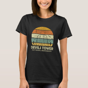Camiseta Wyoming National Monuument Devils Tower Hiking Nat