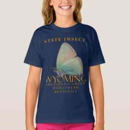 Camiseta Wyoming Territory Insetos Sheridans Butterfly