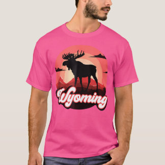 Camiseta Wyoming Vacation Eua America Cheyenne Hiking Fishi